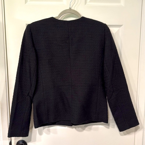 Ann Taylor Tweed Fitted V-Neck Jacket - Picture 6 of 11